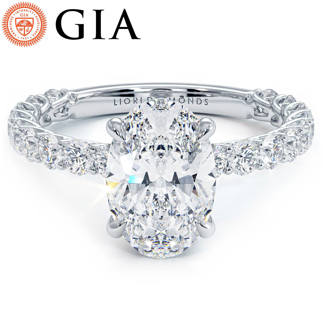 Val $5,000 - Platinum Single Stone Tiffany & Co Lucida Ring - TDW .45Cts  Ladies Diamond Ring Size J 0.45ct TDW | 050700191756 | Cash Converters